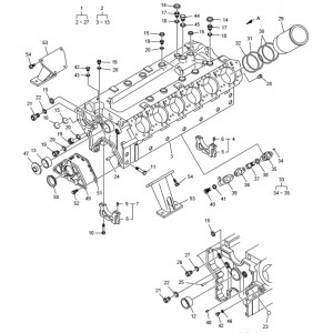 Запчасти к двигателям Doosan
